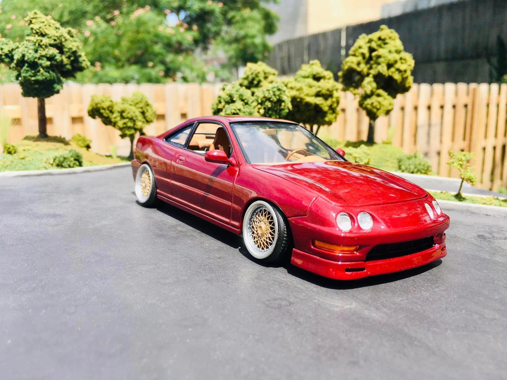 Revamped Revell Acura Integra Type R model