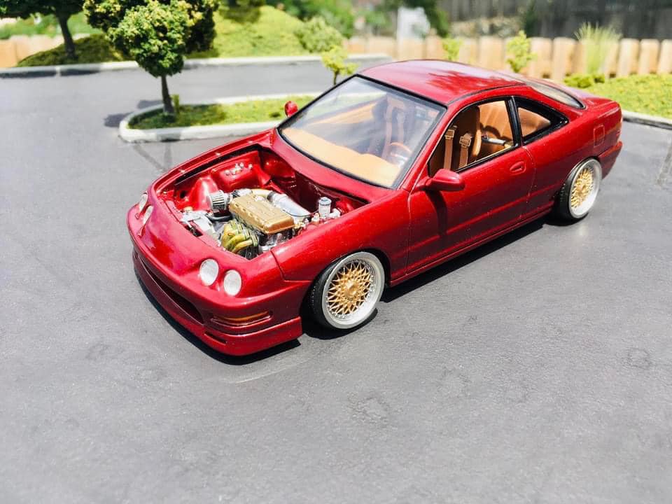 Revamped Revell Acura Integra Type R model