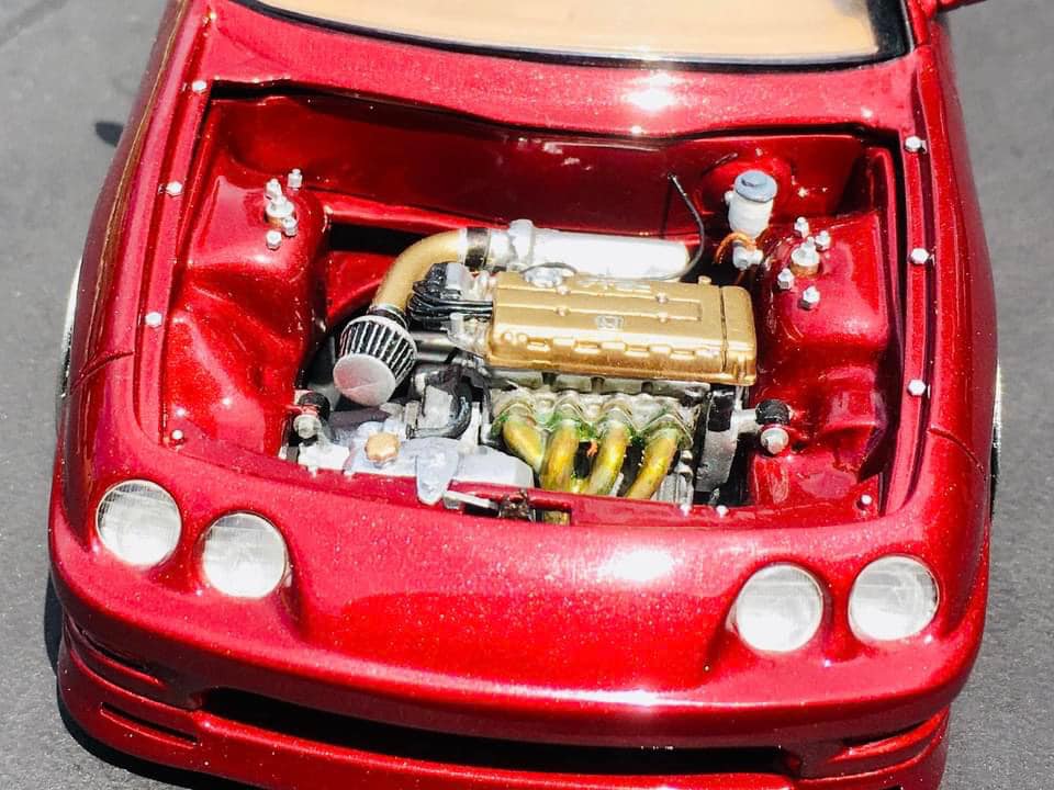 Revamped Revell Acura Integra Type R model