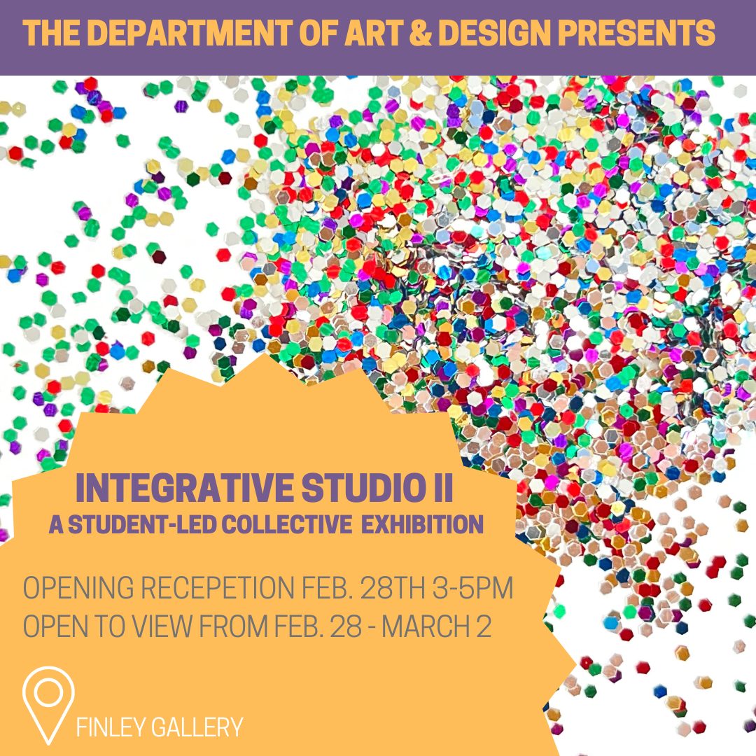 SAVE THE DATE! INTEGRATIVE STUDIO II - Student-led Collective ...