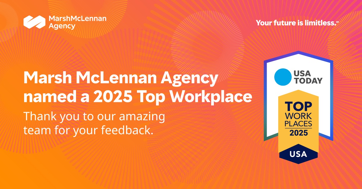 Life - We are excited to share that Marsh McLennan Agency has been ...