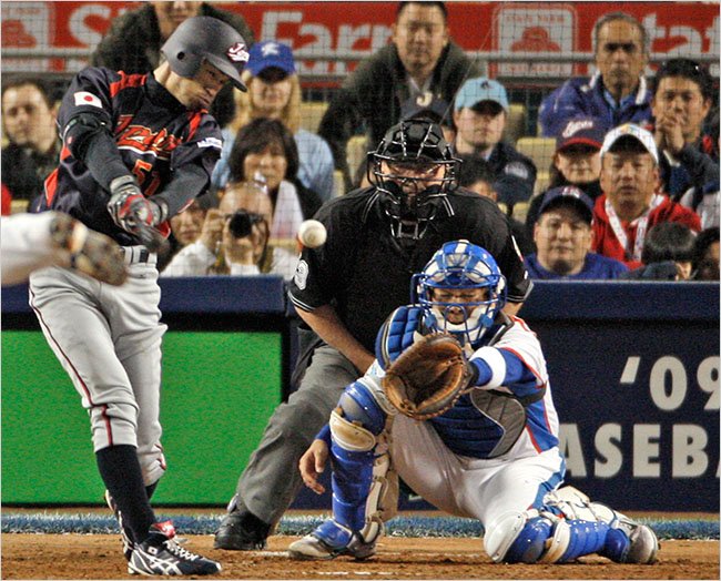 Ichiro came up clutch in the 2009 World Baseball Classic final