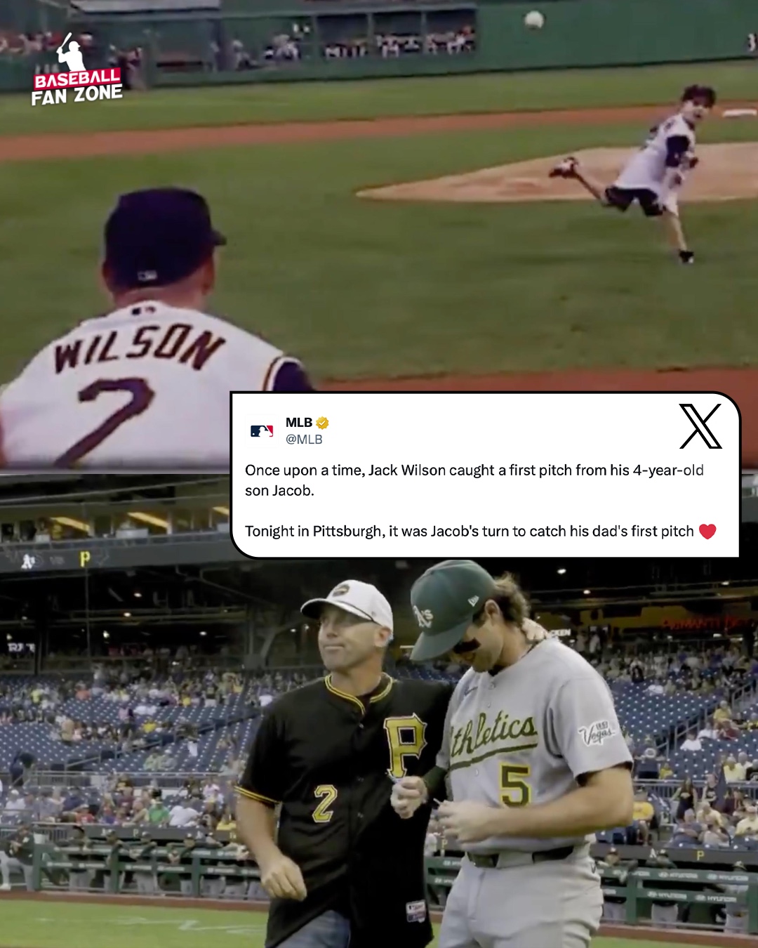 Baseball - Years after a 4-year-old Jacob Wilson threw out the first ...