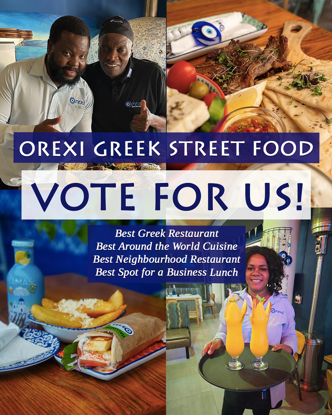 OREXI Greek Street Food - Aspen Hills | Johannesburg