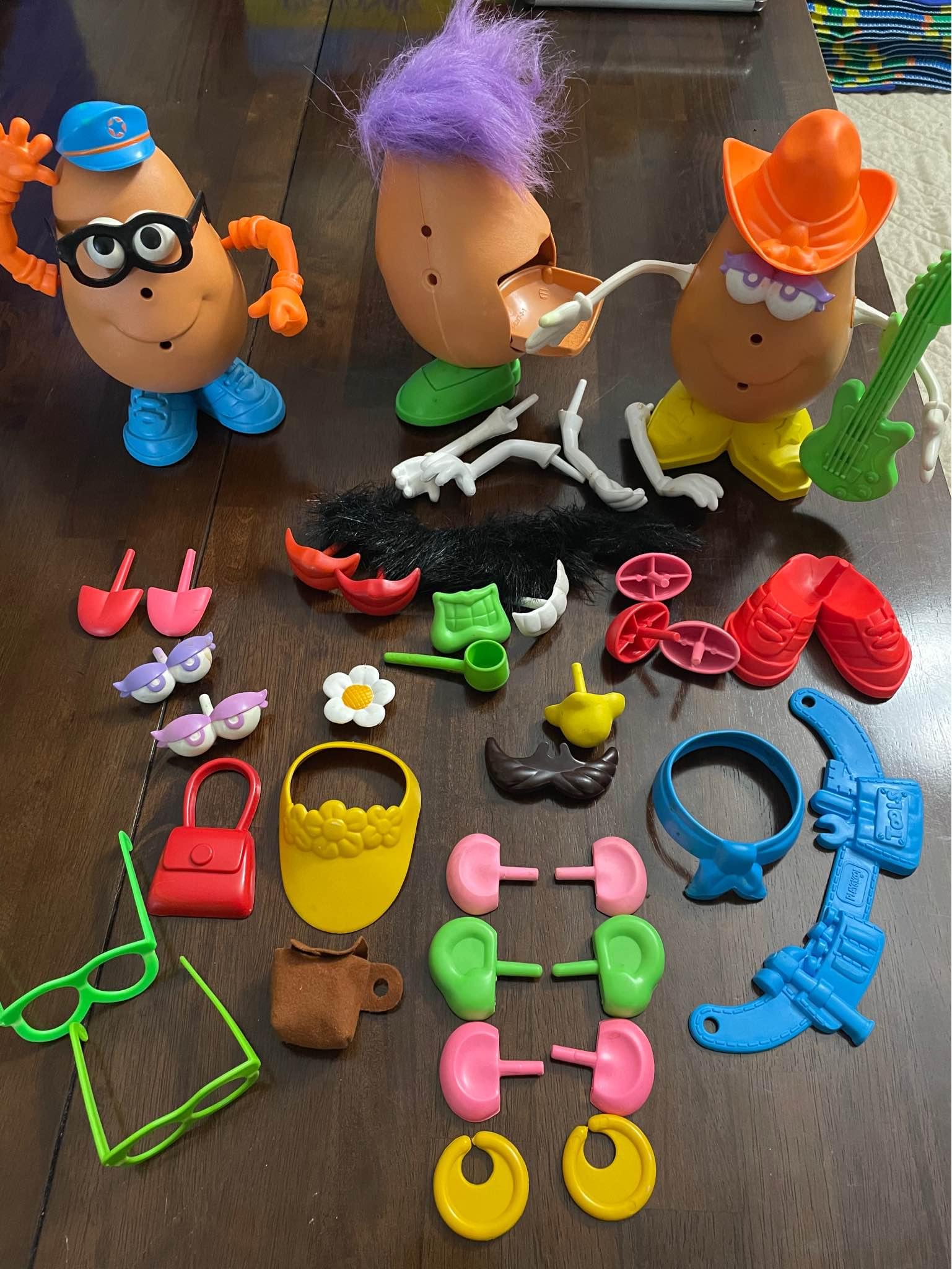 Mr. Potato Head 1990s Playskool Set - Action Figures - Raleigh 