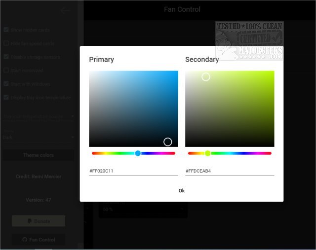 MajorGeeks - Updated - FanControl is a highly customizable...