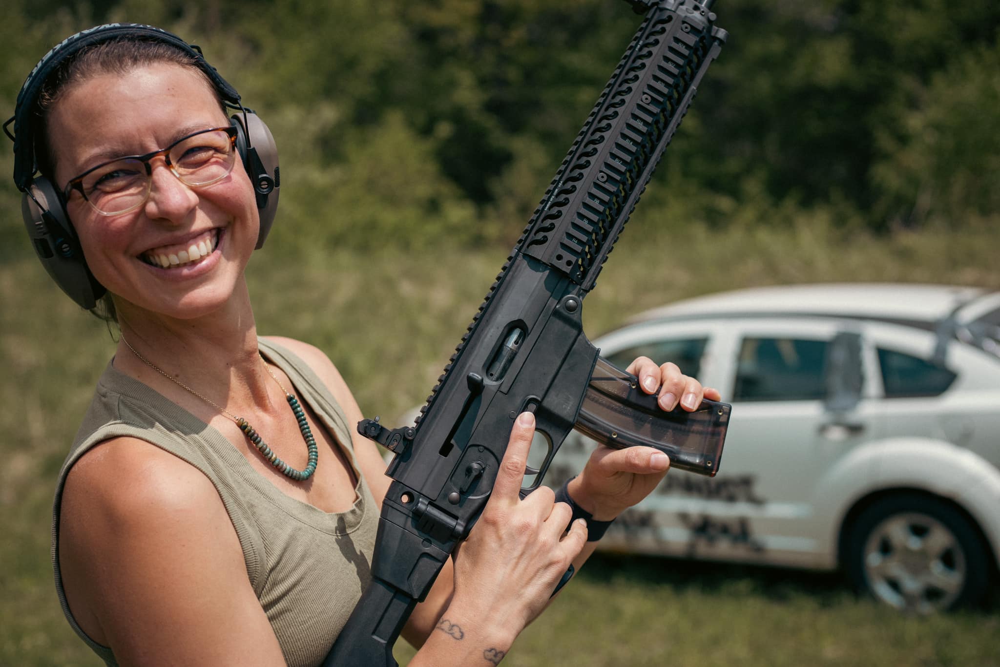 Sig Sauer 522 rifle with Samson Manufacturing accessories