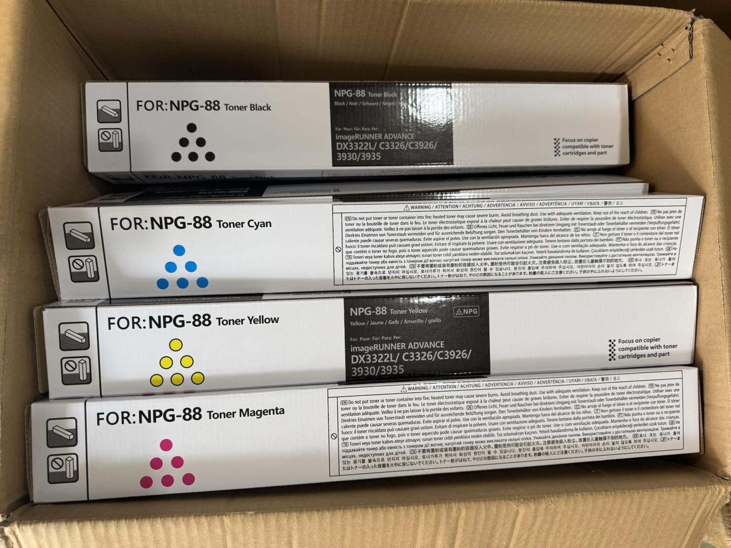 Compatible toner cartridge canon NPG 88 , NPG 90 , canon refill 