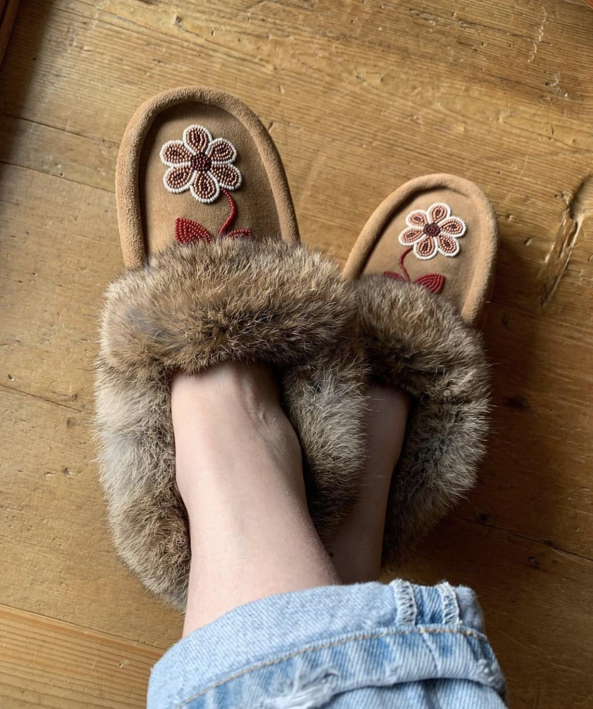 New for SS25, the mou summer clog overstitch is handcrafted in