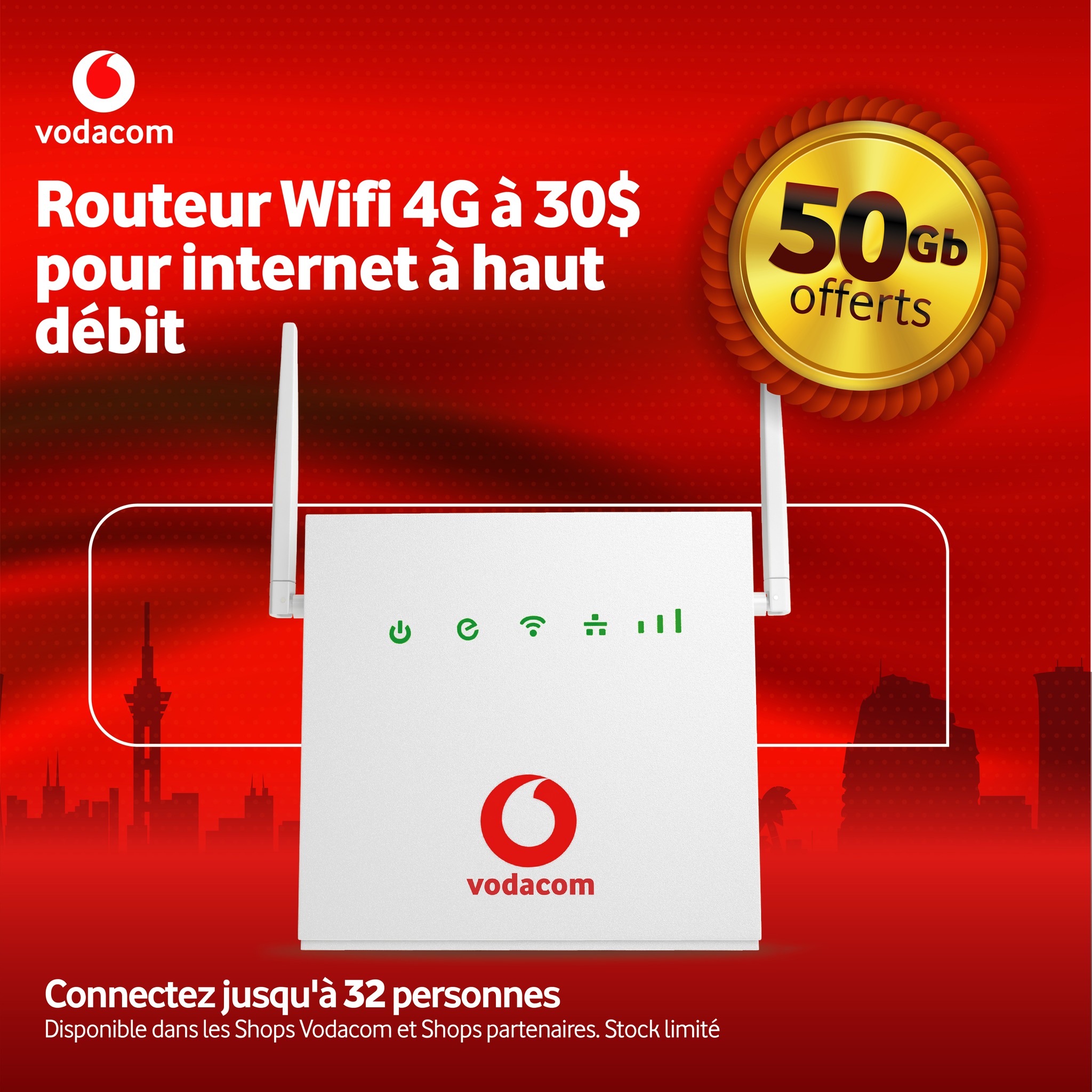 Vodacom RDC | Gombe