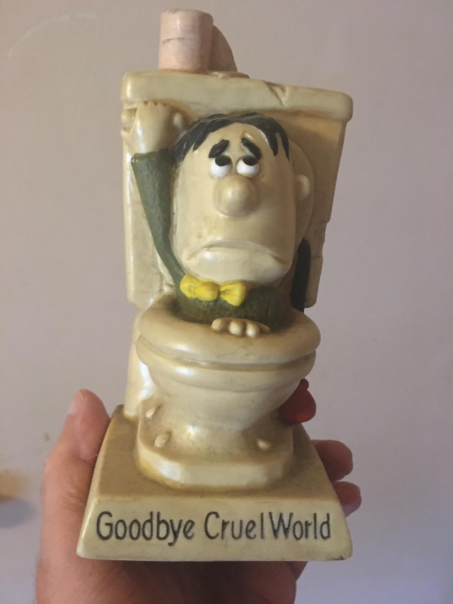 Found this vintage Howdy Doody head at an antique mall. Makes me