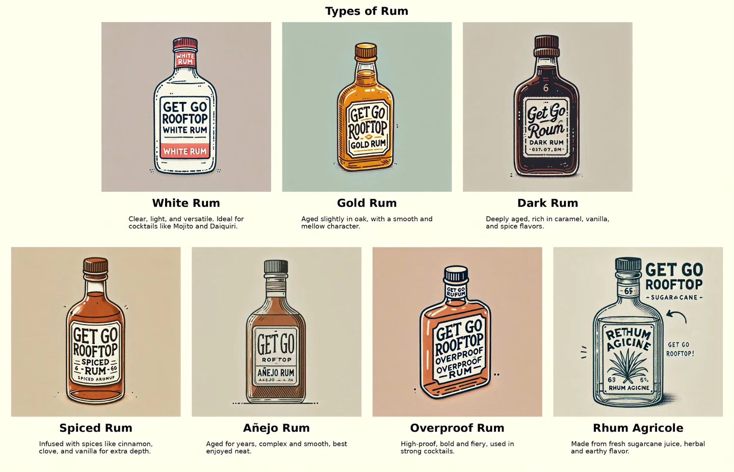 GÉT GÔ Rooftop - 🥃 RUM - LOẠI RƯỢU CỦA NHỮNG CHUYẾN HẢI TRÌNH 🌊⚓ Bạn có ...