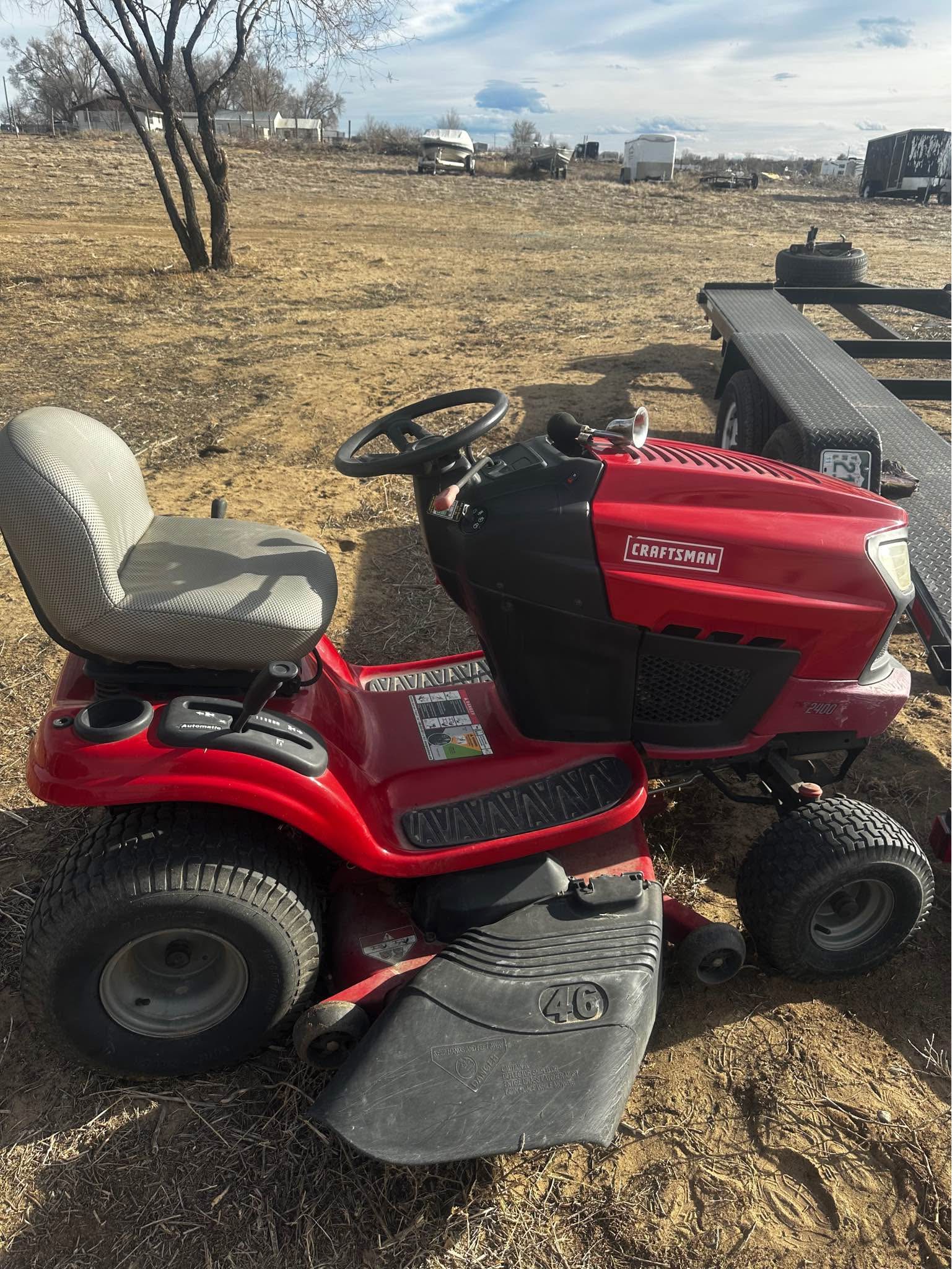 2017 craftsman L2500 riding lawn mower - Lawn Mowers - Firestone ...