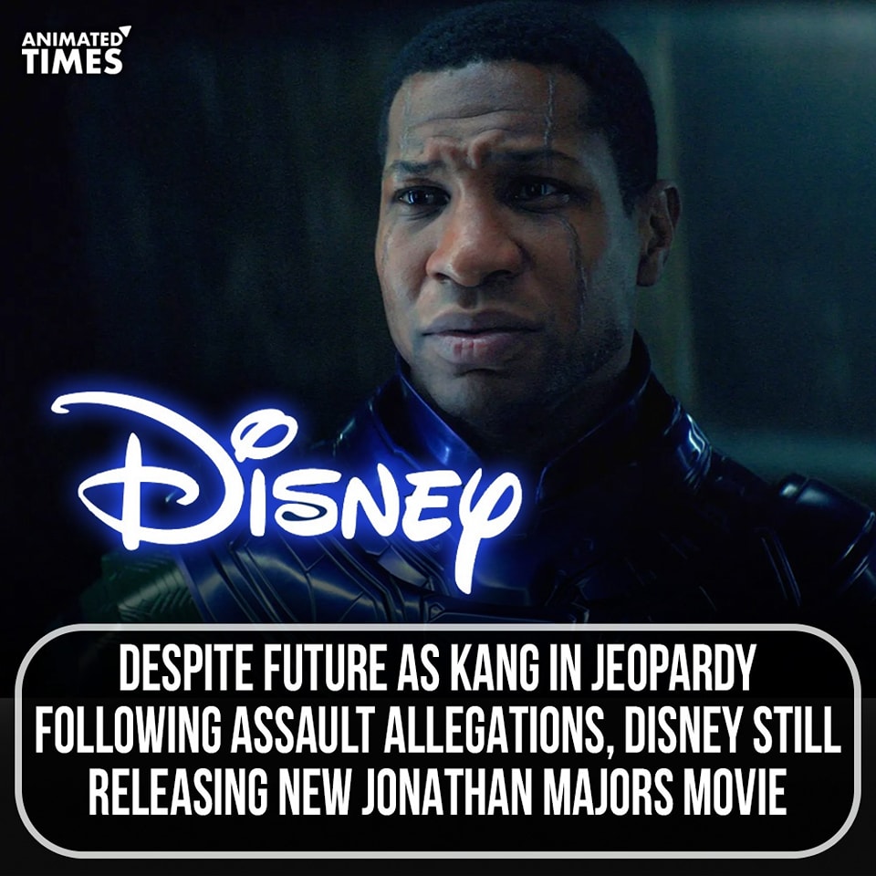 Animated - Disney to release Jonathan Majors' movie despite assault ...