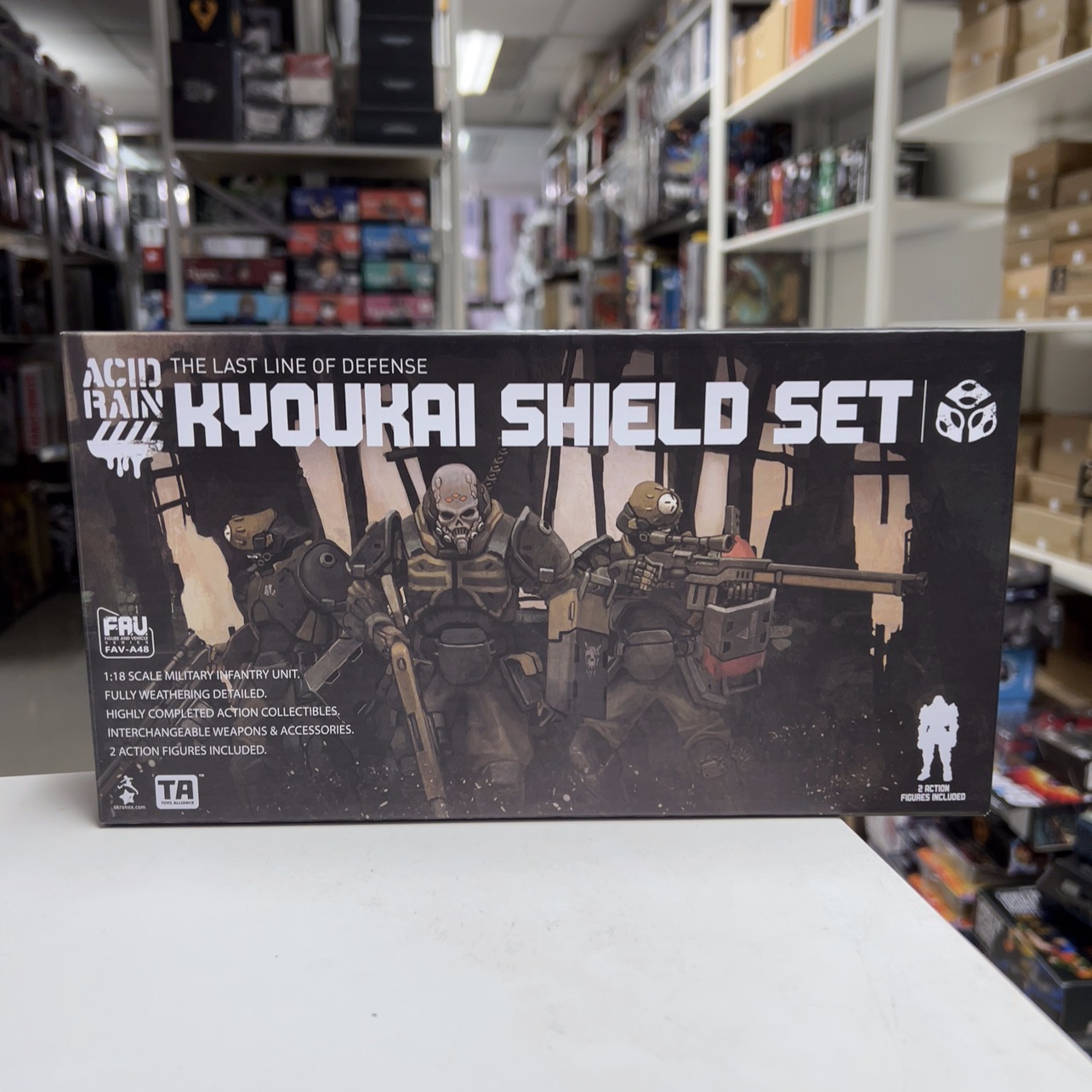 鬍鬚仔玩具The Wuso - (消費券OK！) Acid Rain Kyoukai Shield Set 90 