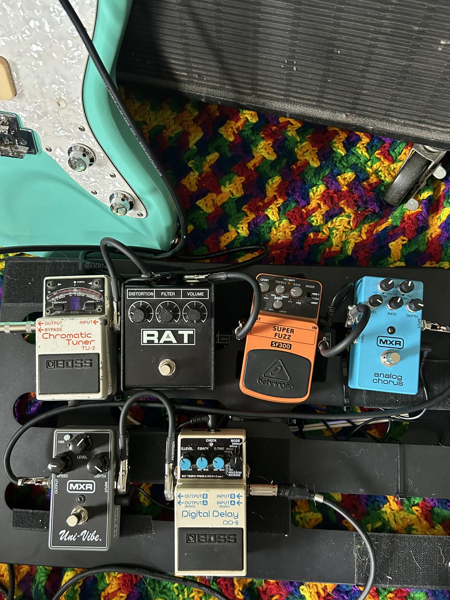 Using a Rat as an overdrive in a guitar setup?