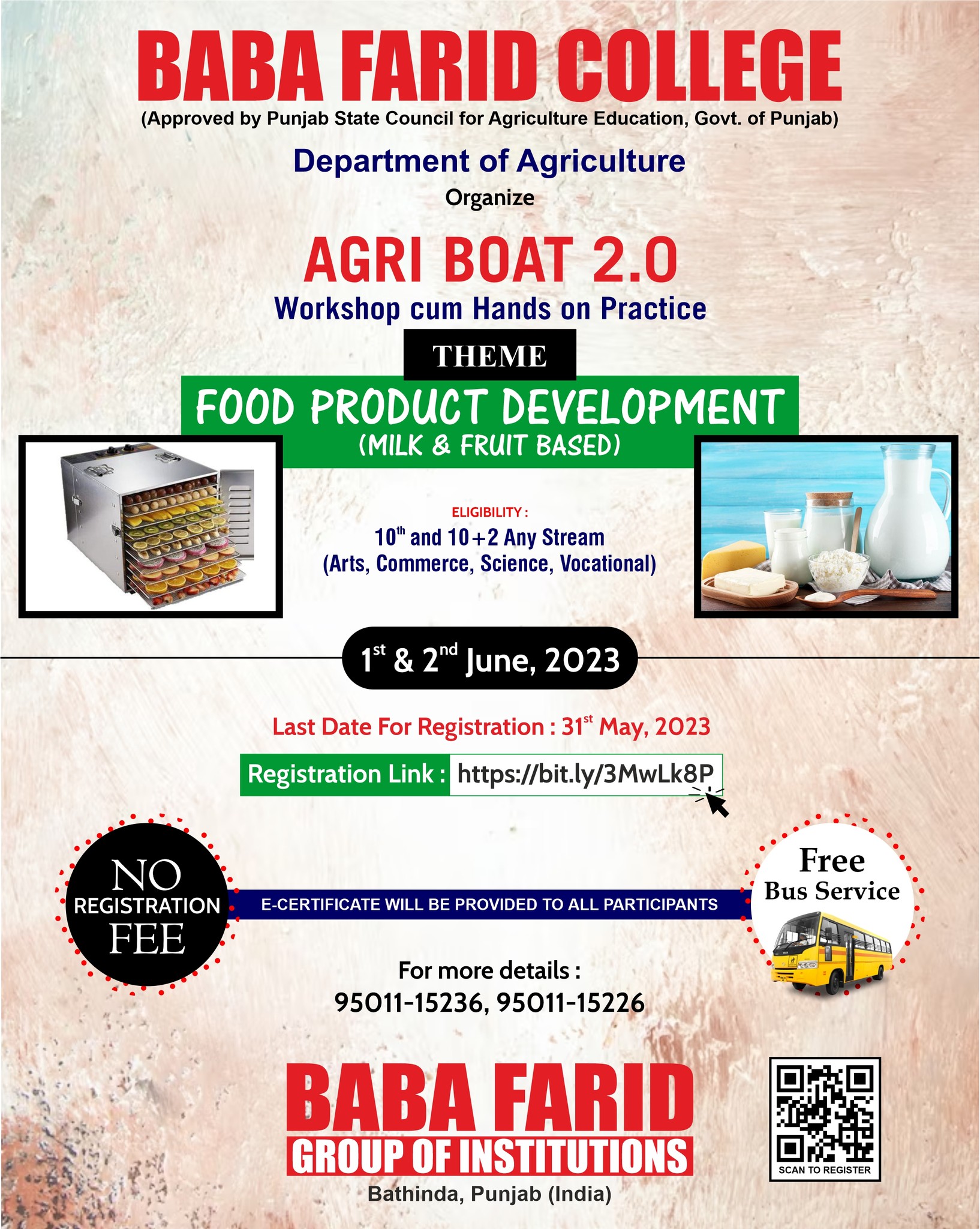 Department of Agriculture - BFGI | Bathinda