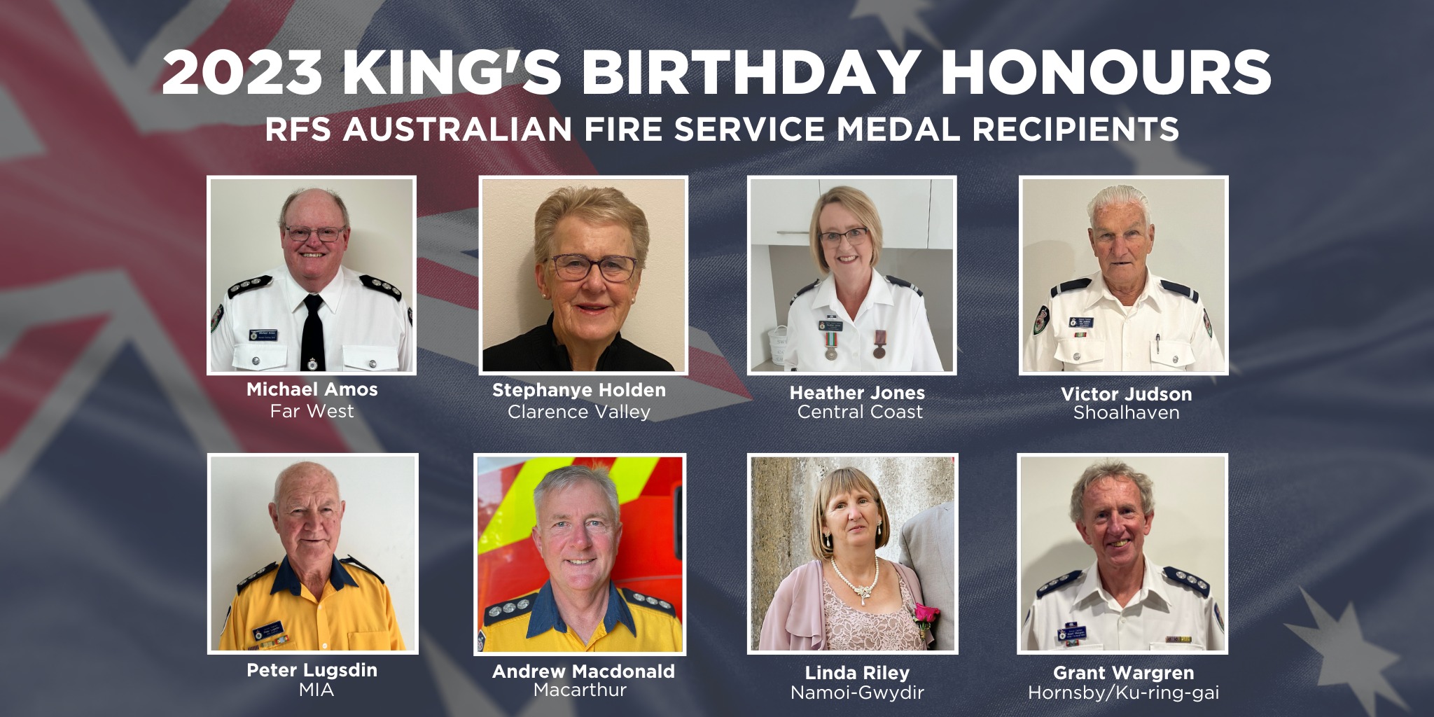 Congratulations to the eight NSW... - NSW Rural Fire Service | Facebook