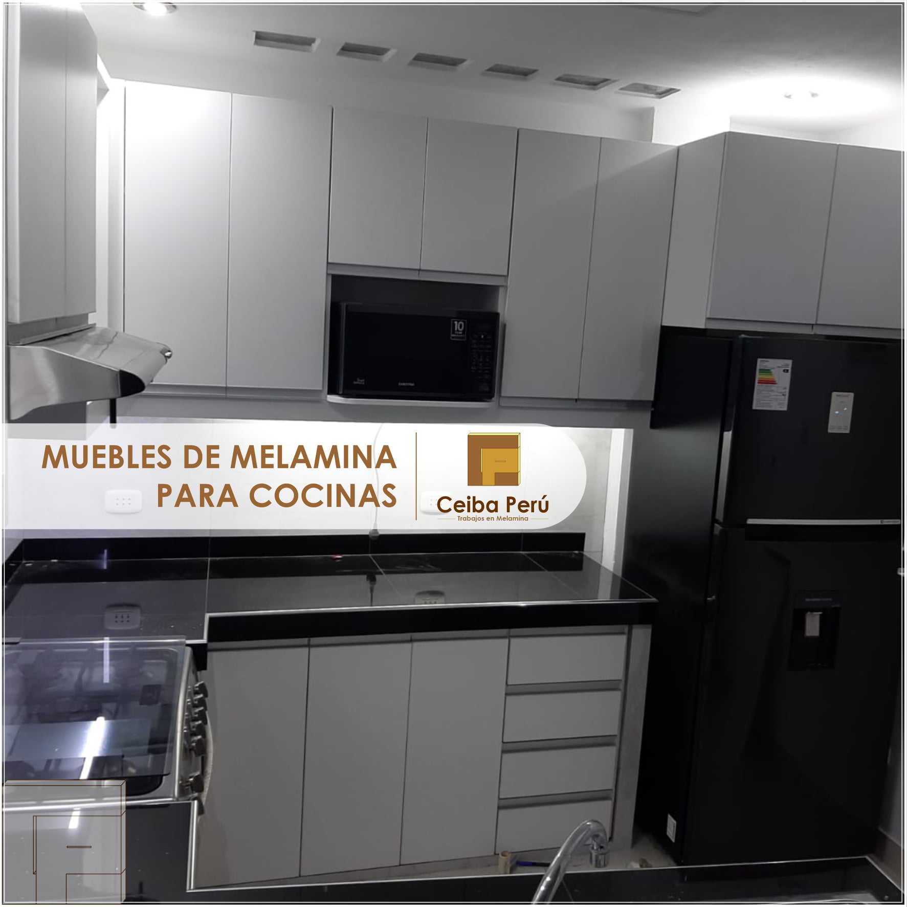 Ceiba Perú - Trabajos en Melamina - Embellece y moderniza tu cocina con ...