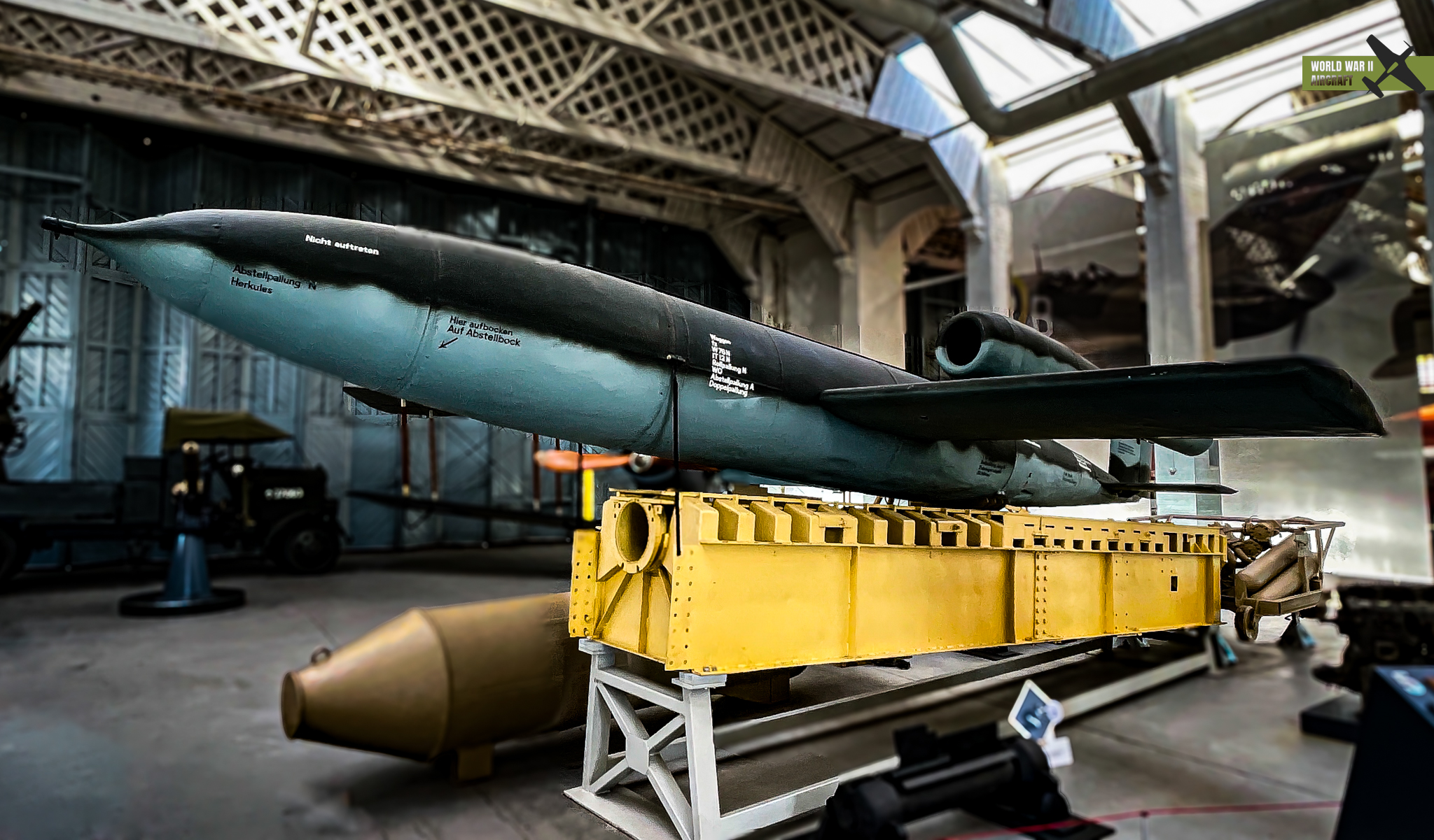 A German WW2 V1 Flying Bomb on... - World War II Aircraft | Facebook