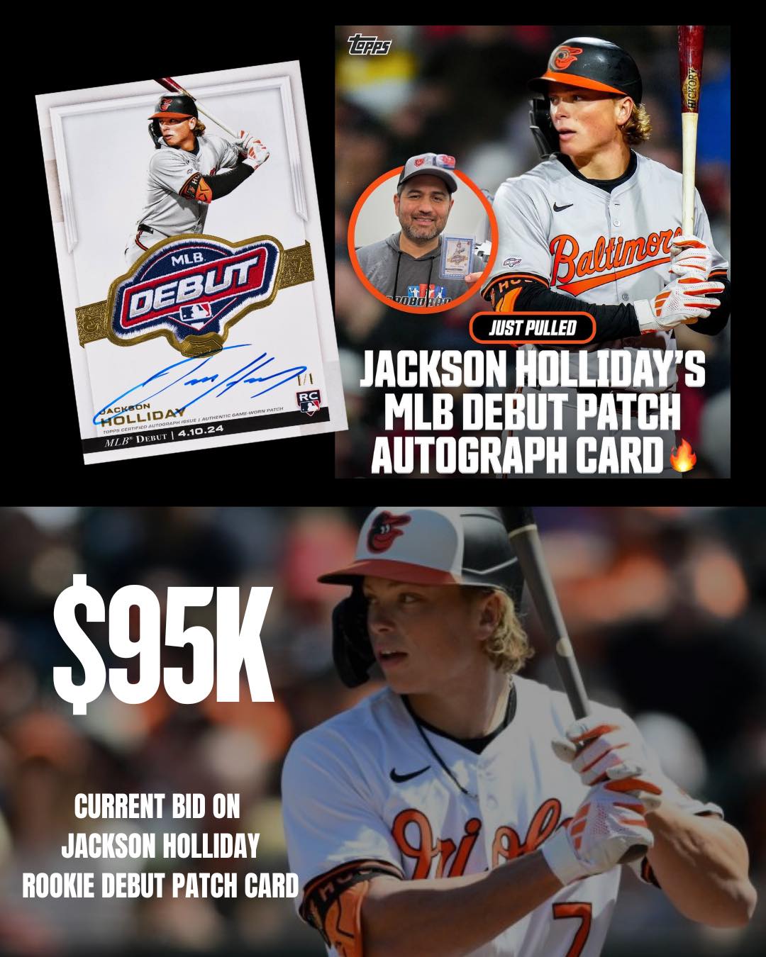 1/1 Collector submits his dream card to Auction ⚡️ and it's a