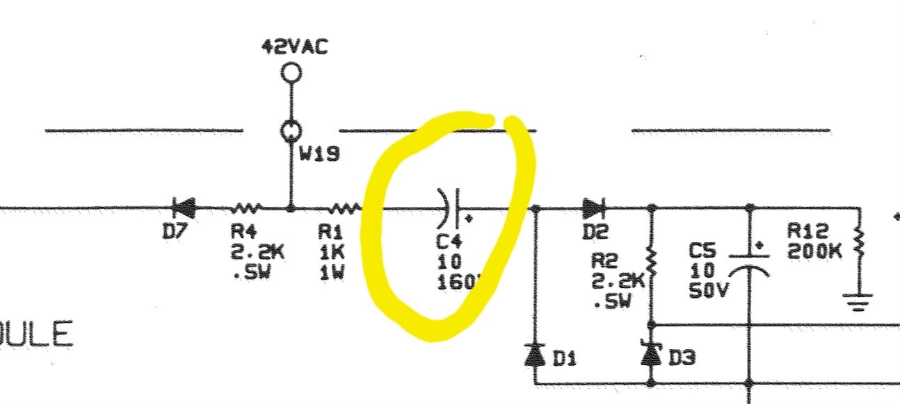 Crown DC-300A Amplifier Restoration Kit – Capacitor Recap Repair Service Parts