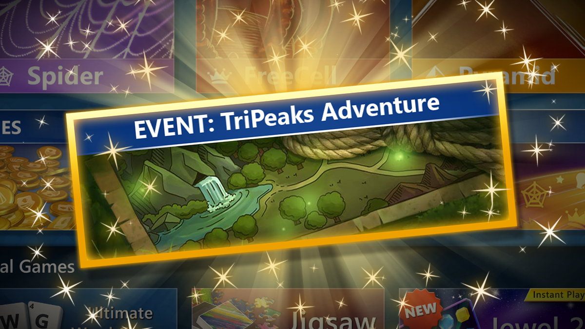 Microsoft Solitaire Collection - Start today's LUCKY TriPeaks Adventure ...