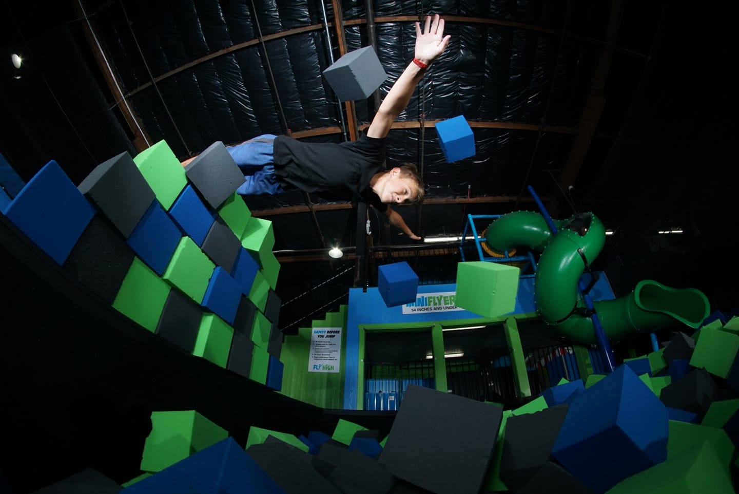 It's crazy pouring rain!... - Fly High Trampoline park, Reno | Facebook