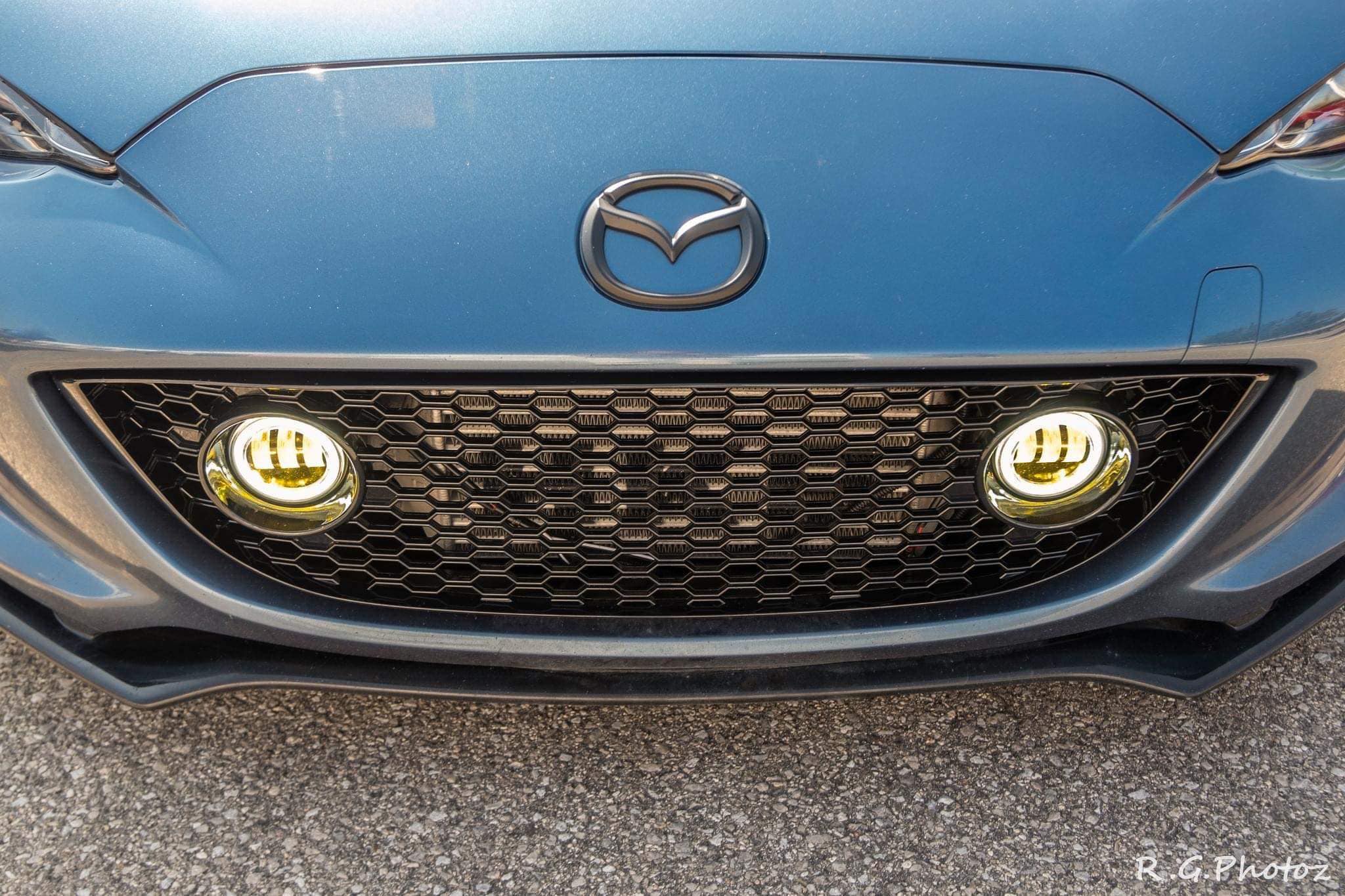 Spyder grilles for Mazda Miata ND improve cooling and look