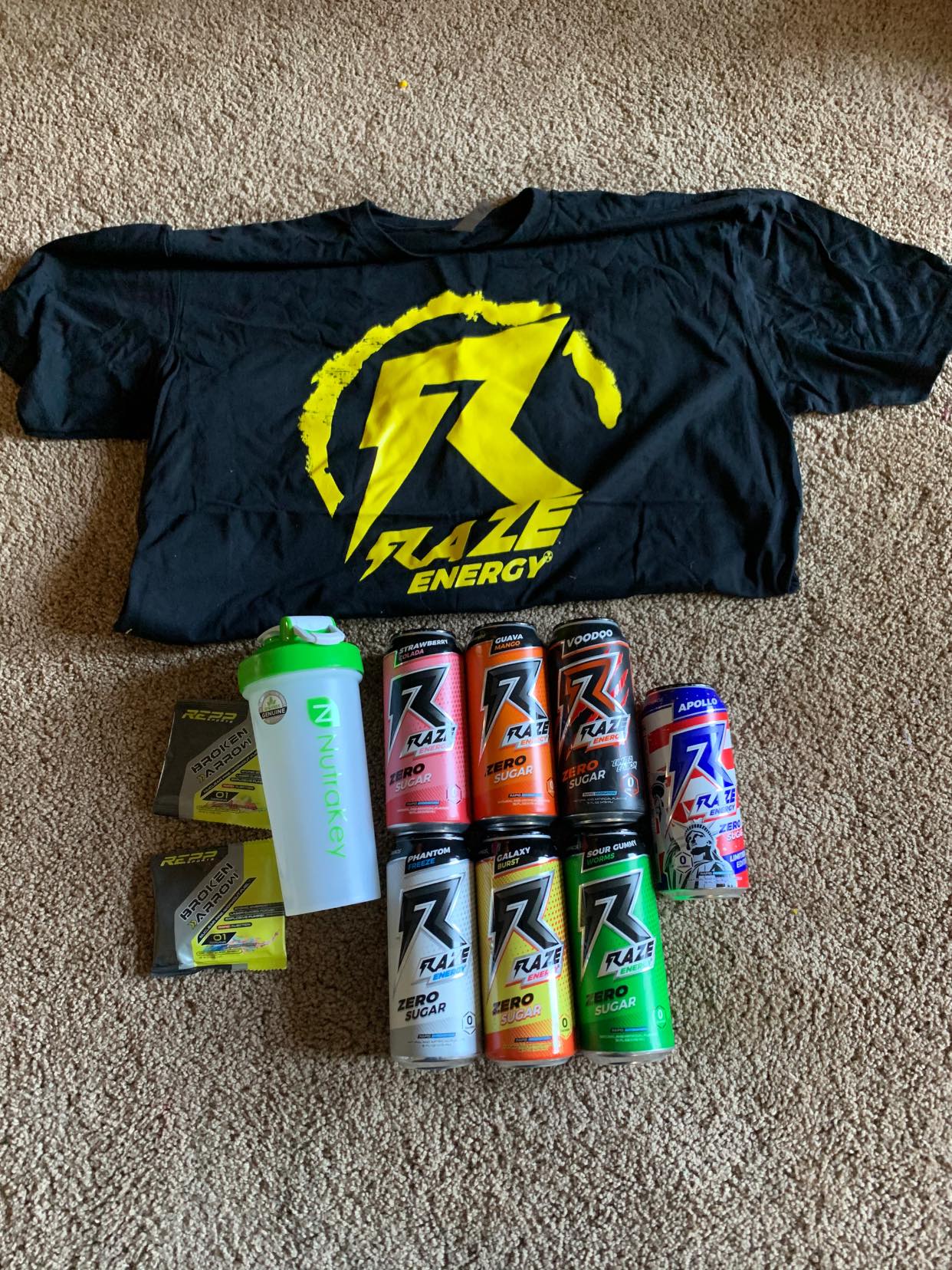 raze energy flavor descriptions What fuels you on race day or while gaming?! For us it's Energy! 0 calories and 0 sugar and taste great!! Get a sample pack here https://www.reppromotions.com/?rfsn=4540211.1dd83e&utm_source=refersion&utm_medium=affiliate&utm_campaign=4540211.1dd83e Mixed Berries Vape Potent Time Released Caffeine Flavor:BLUEBERRY ICE Heavy Hitters Partners With