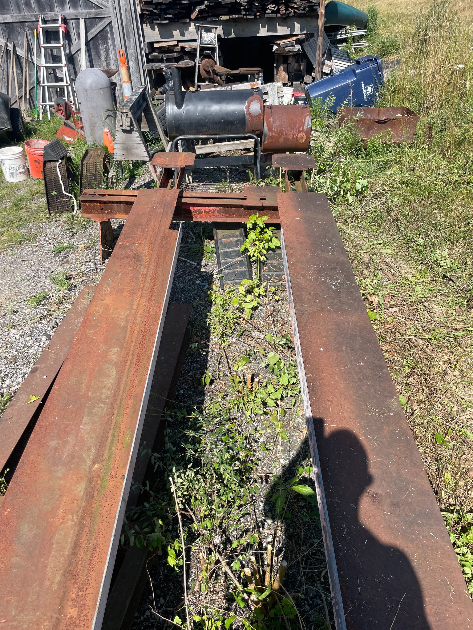 Bear Frame machine with straightening and alignment tools - Lathes ...