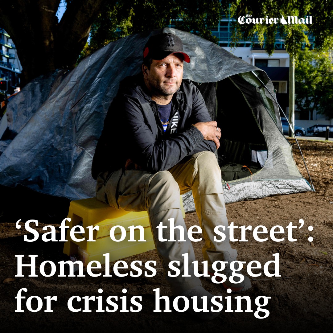 Courier Mail - Homeless people forced out of Brisbane’s... | Facebook