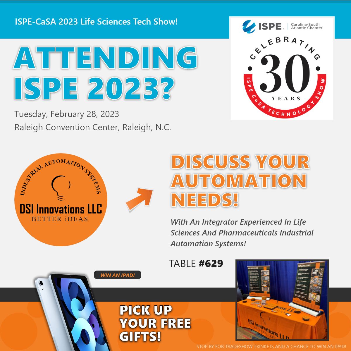 The ISPE 2023 Life Sciences... - DSI INNOVATIONS LLC | Facebook