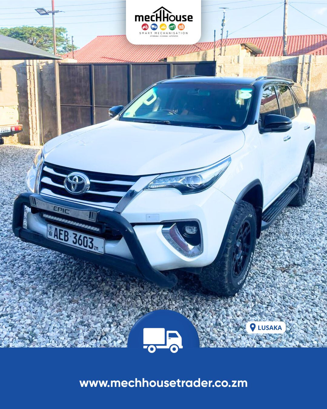 FOR SALE: Toyota Fortuner 2.8 GD6 Epic 📍 Lusaka | 🚗 125,000 km