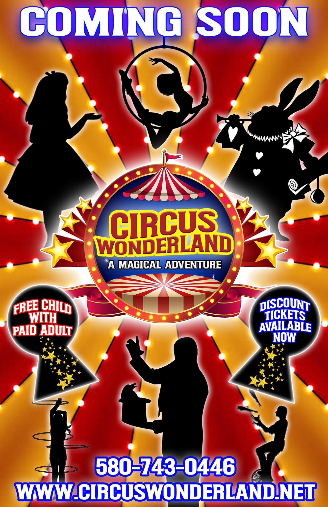 🎪 JUST ANNOUNCED! 🎪 Curiouser and curiouser Cirque Alice is