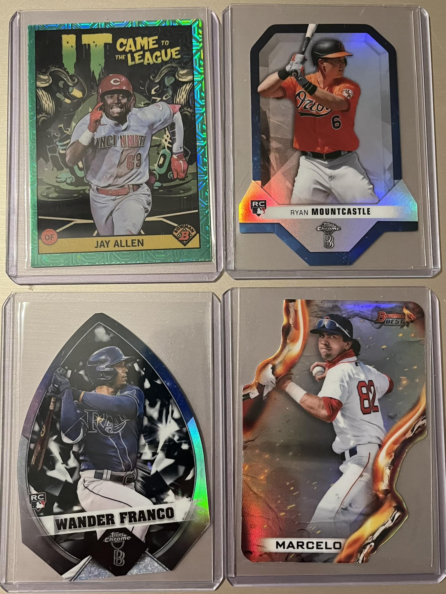 What year had the best Topps baseball insert designs?