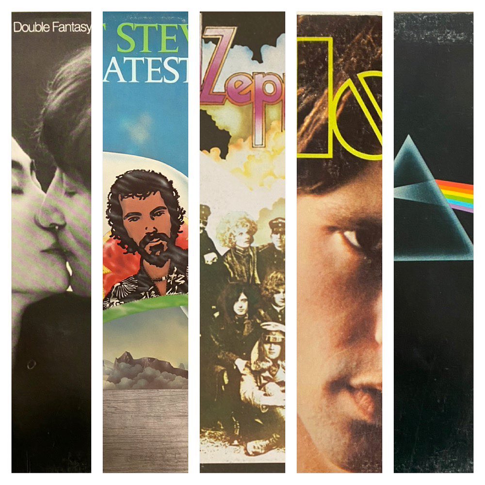The Rolling Stones' 'Sticky Fingers', Pink Floyd's 'The Dark Side