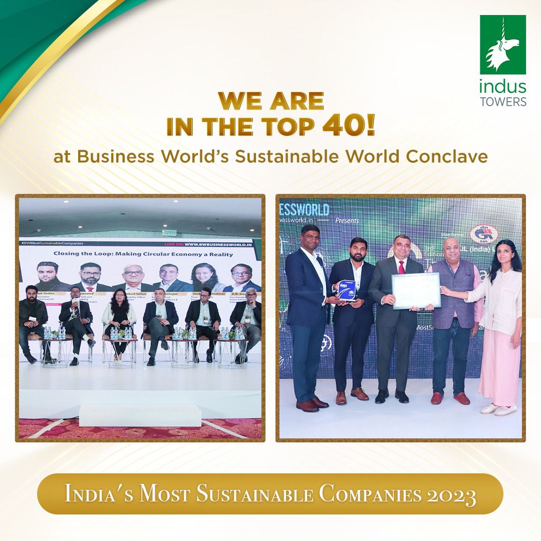 We are pleased to announce that we... - Indus Towers Limited