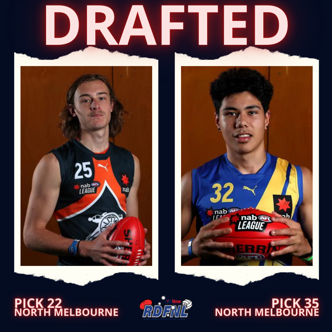 Riddell - How exciting that the RDFNL will now have two more young ...