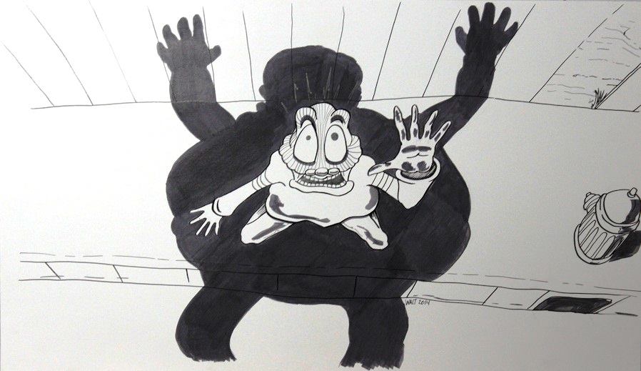 Walt Diseño - Homage drawings shown at a recent convention...