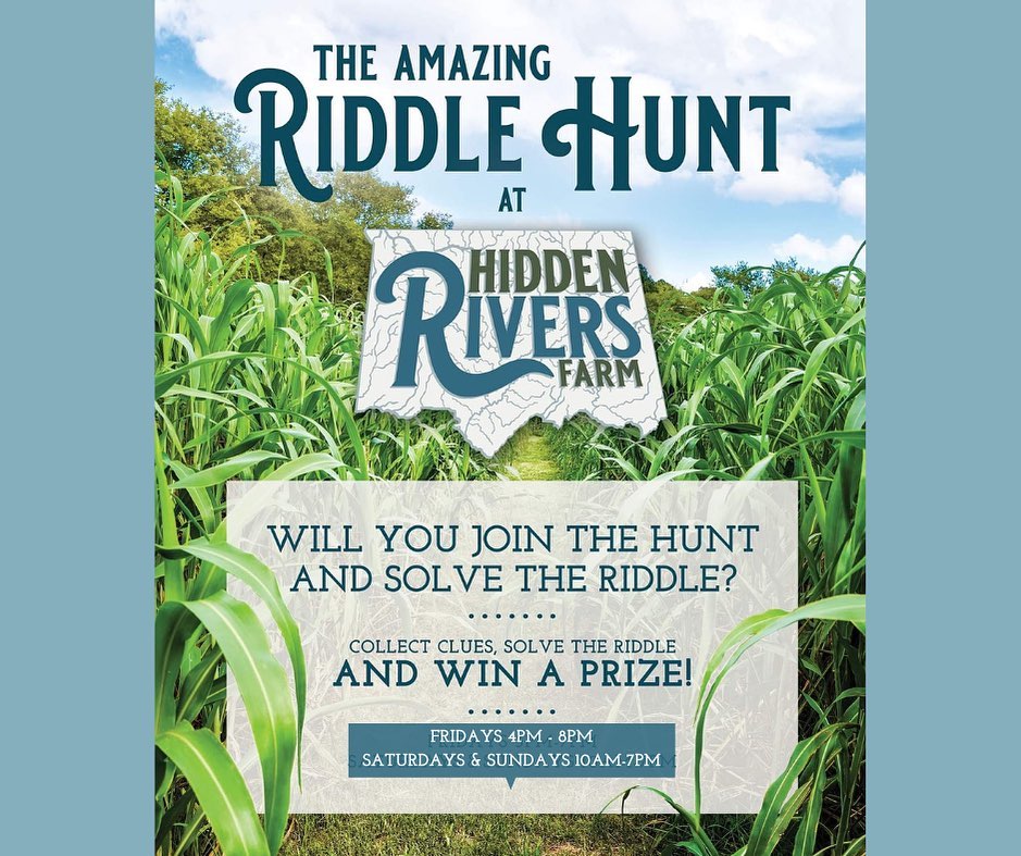 🍁 Come test your scavenger hunt and... - Hidden Rivers Farm