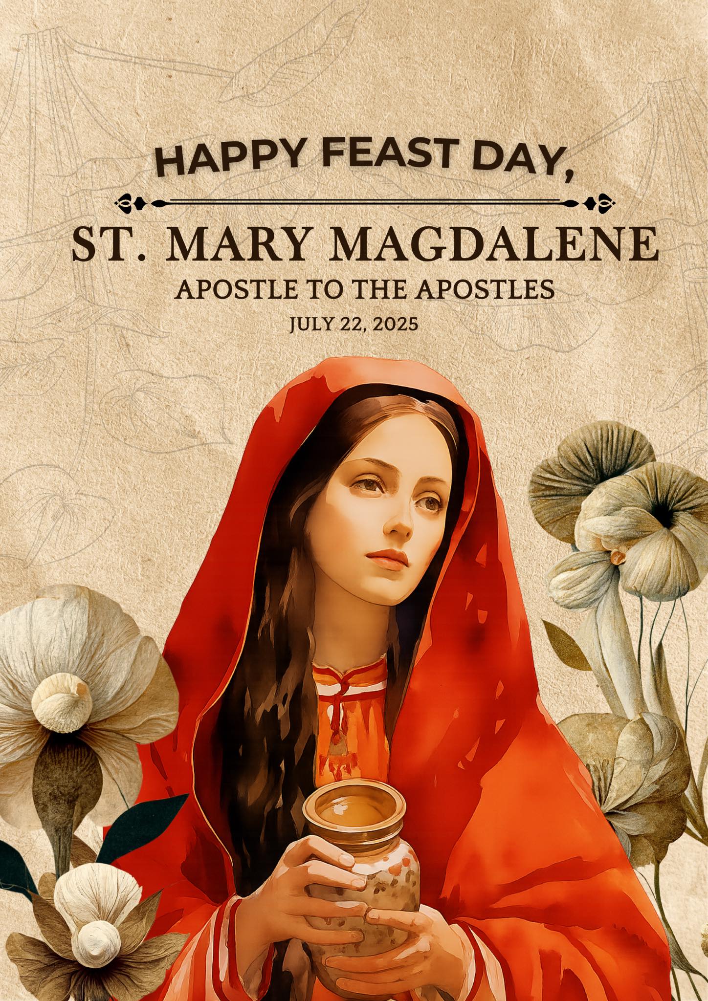 St. - Today, July 22, the Church celebrates the Feast of St. Mary ...
