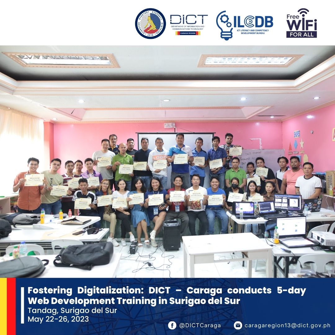 𝐅𝐨𝐬𝐭𝐞𝐫𝐢𝐧𝐠 𝐃𝐢𝐠𝐢𝐭𝐚𝐥𝐢𝐳𝐚𝐭𝐢𝐨𝐧: 𝐃𝐈𝐂𝐓 –... - DICT Region 13 - Caraga | Facebook