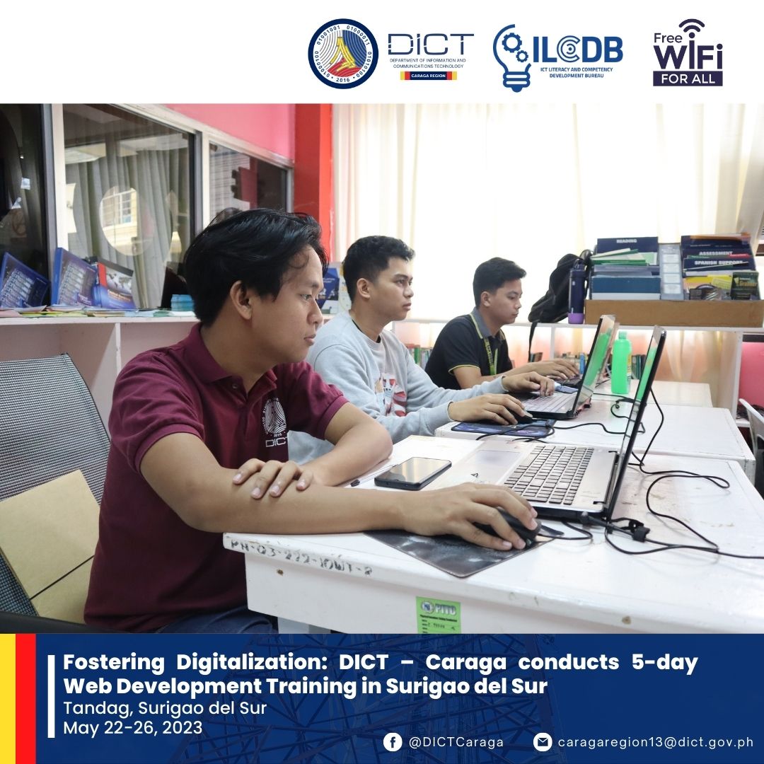 𝐅𝐨𝐬𝐭𝐞𝐫𝐢𝐧𝐠 𝐃𝐢𝐠𝐢𝐭𝐚𝐥𝐢𝐳𝐚𝐭𝐢𝐨𝐧: 𝐃𝐈𝐂𝐓 –... - DICT Region 13 - Caraga | Facebook