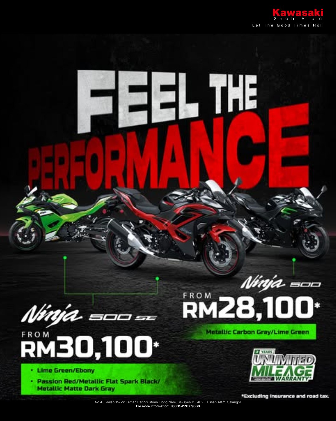 Kawasaki Ninja 500 and Ninja 500 SE now available