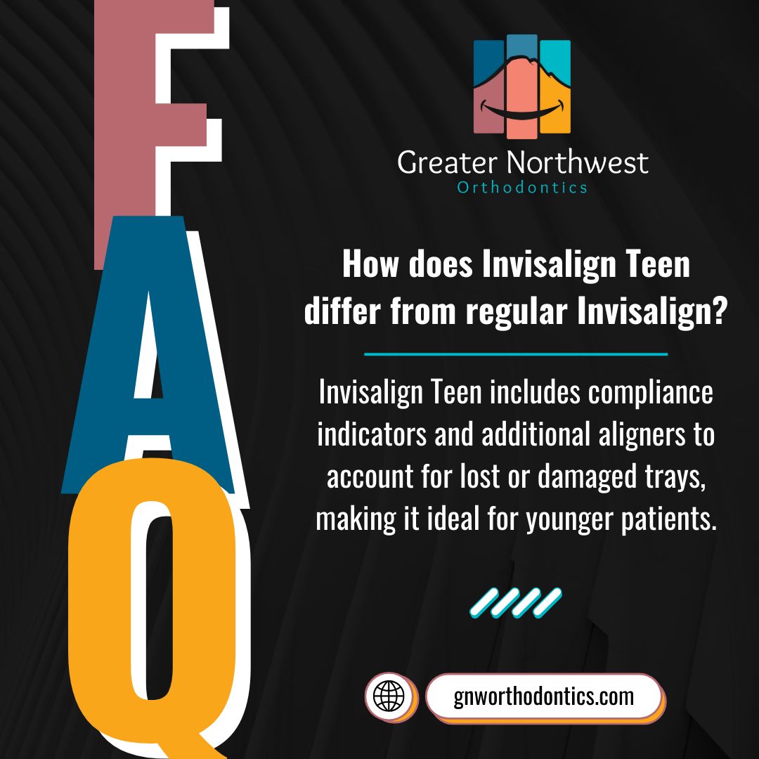 🤔 FAQ of the Month Q:... - Greater Northwest Orthodontics | Facebook