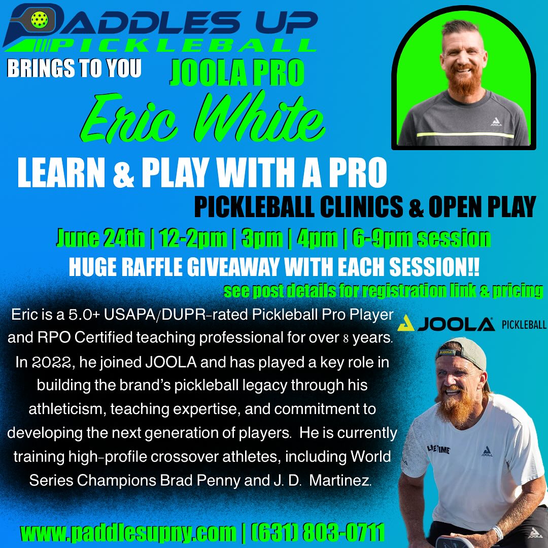 Paddles Up Pickleball | Bellport NY
