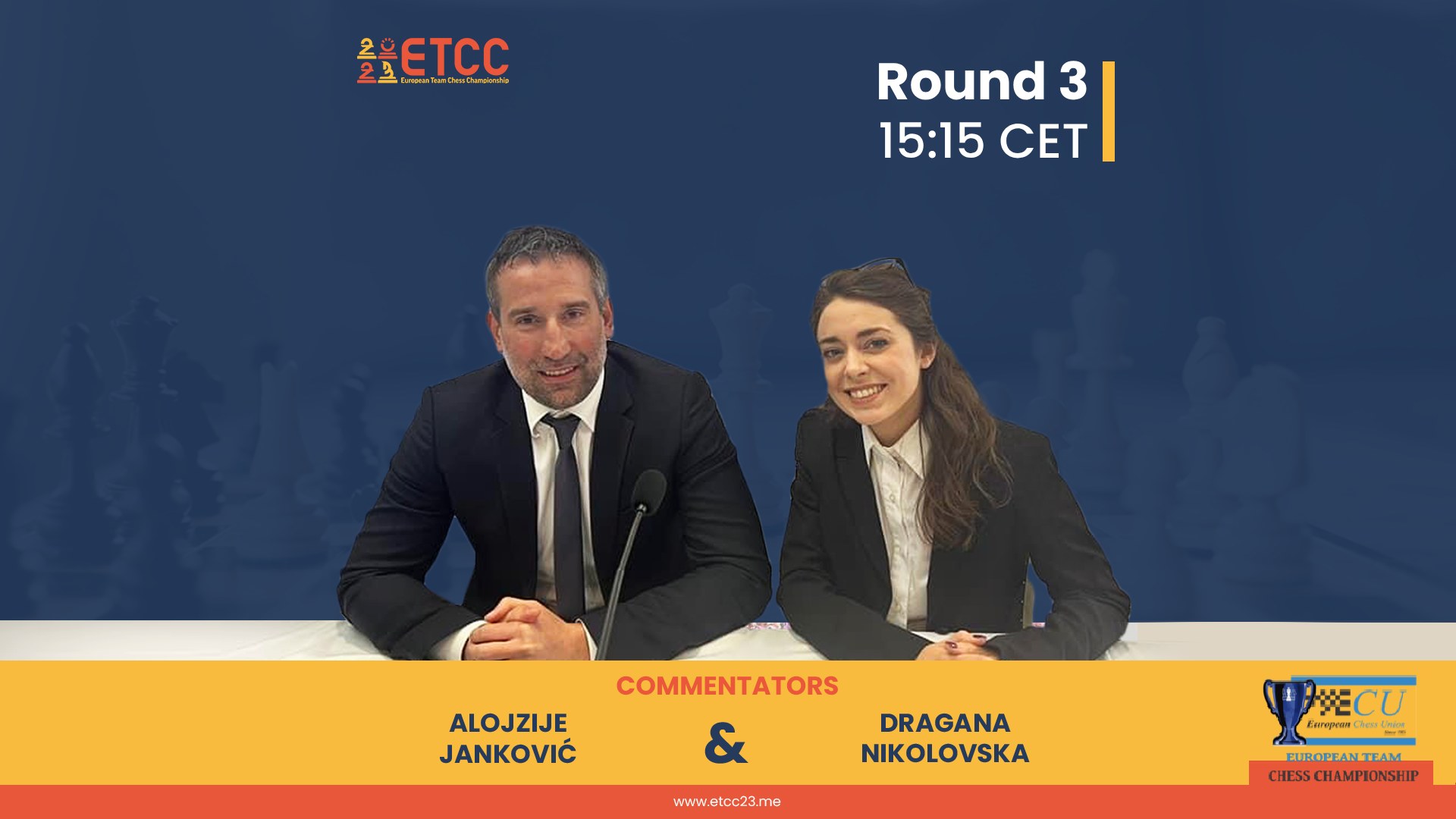 European - The third round of the European Team Chess Championship 2023 ...