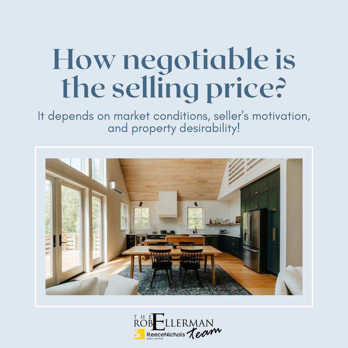 Ever wonder about the negotiability of a home's selling price and how ...