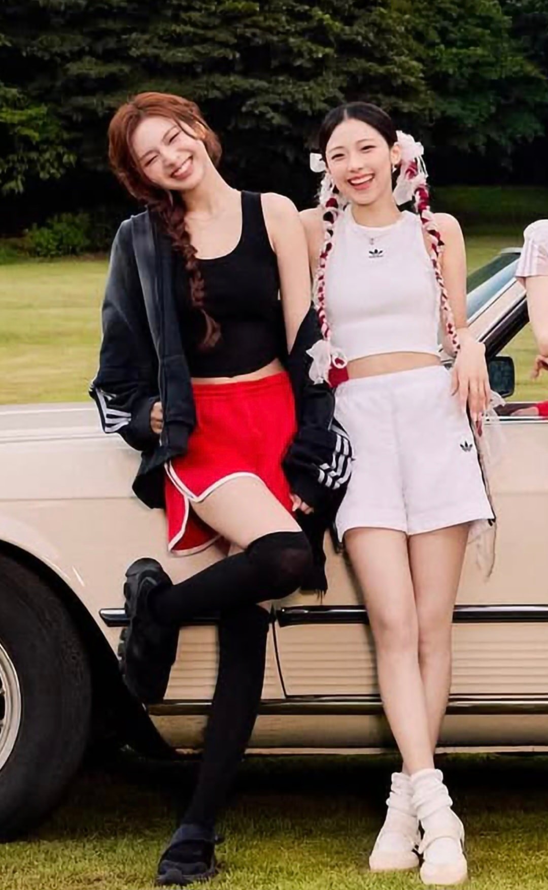 あぃままさん 250804 #BABYMONSTER recent picture for Adidas Mary Jane collection